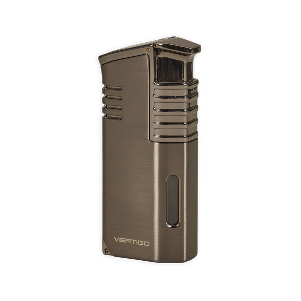 Vertigo Mechanic Triple Torch Lighter w/ Cigar Punch