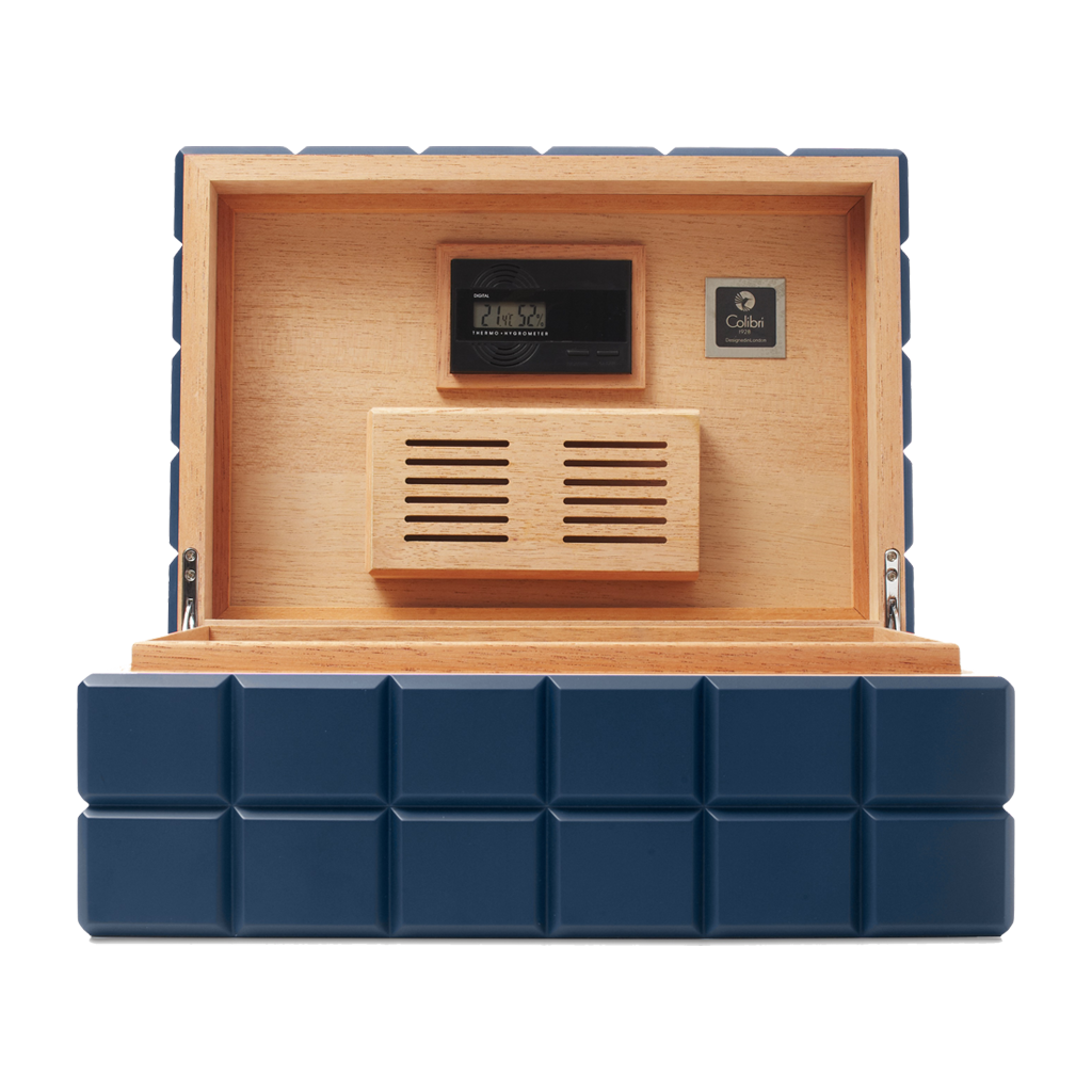 Colibri Heritage Humidors Smoking Accessories Colibri Metallic Midnight Navy  