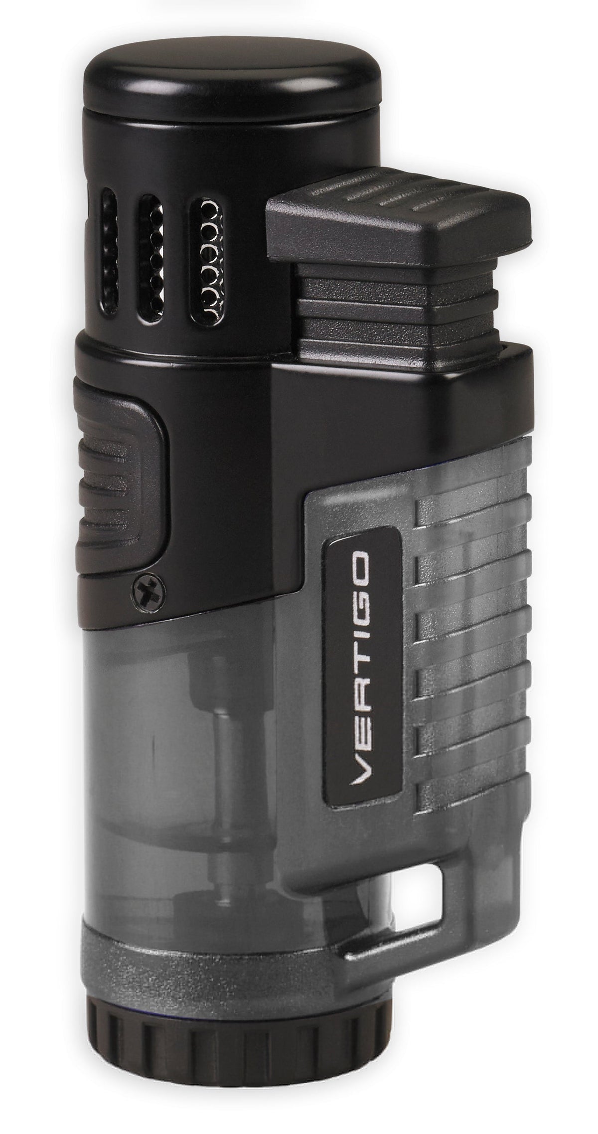 Vertigo Hawk Triple Jet Flame Lighter Lighter Vertigo Clear  