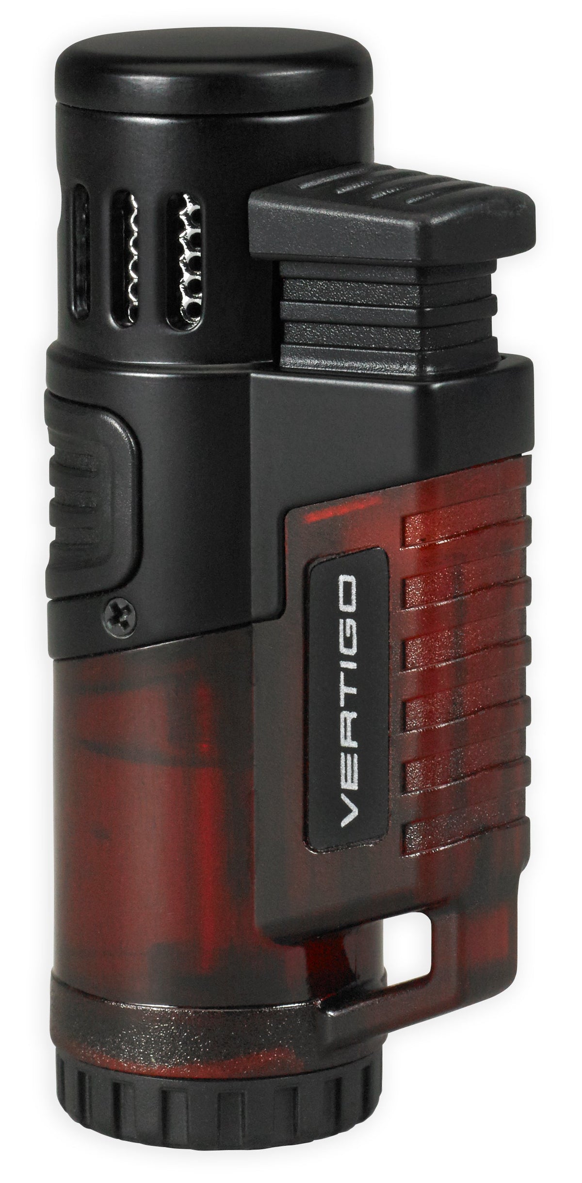Vertigo Hawk Triple Jet Flame Lighter Lighter Vertigo Red  