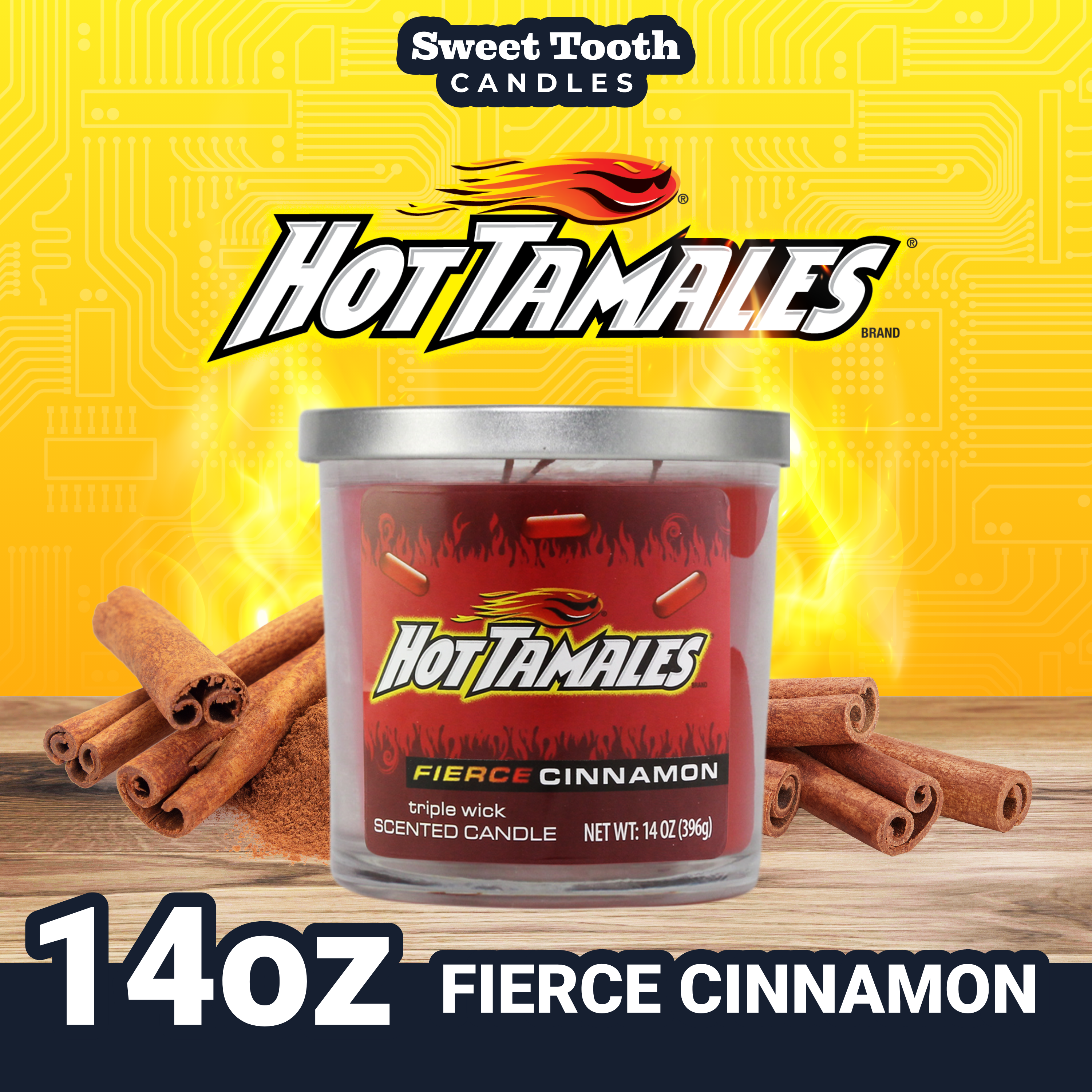 Hot Tamales Cinnamon  Scented Candle