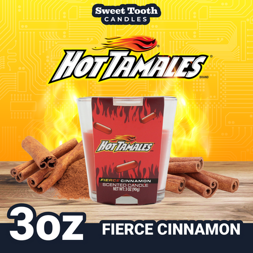 Hot Tamales Cinnamon  Scented Candle