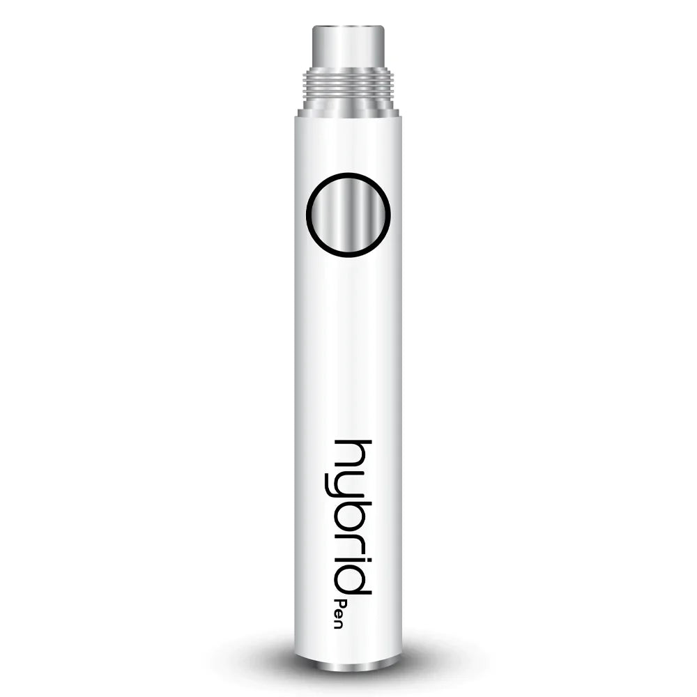 Hybrid Pen Variable Voltage Cartridge Battery Vaporizers Hybrid White  