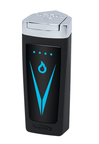 Vector Icon II Electric Triple Flame Torch Lighter Lighter Vector Black Crackle  