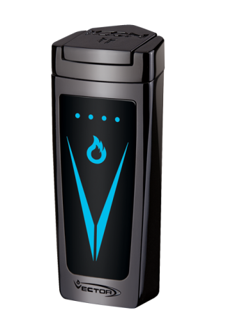 Vector Icon II Electric Triple Flame Torch Lighter Lighter Vector Sparkle Black  