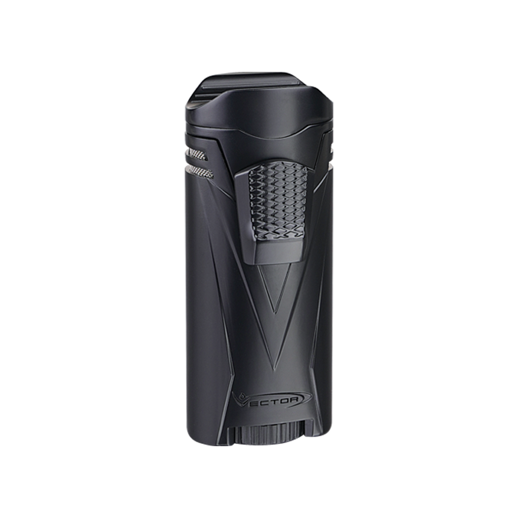 Vector Ironquad Quadruple Flame Lighter Vector Black Matte  