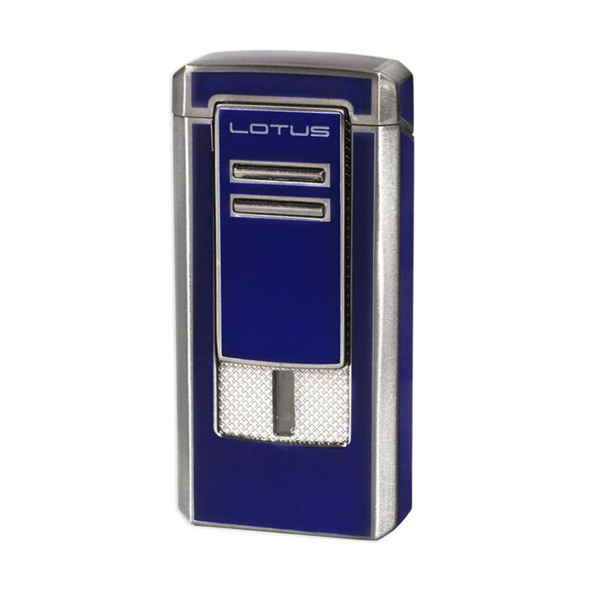 Lotus Commander L46 Triple Jet Lighter Lighter Lotus Blue & Gunmetal  