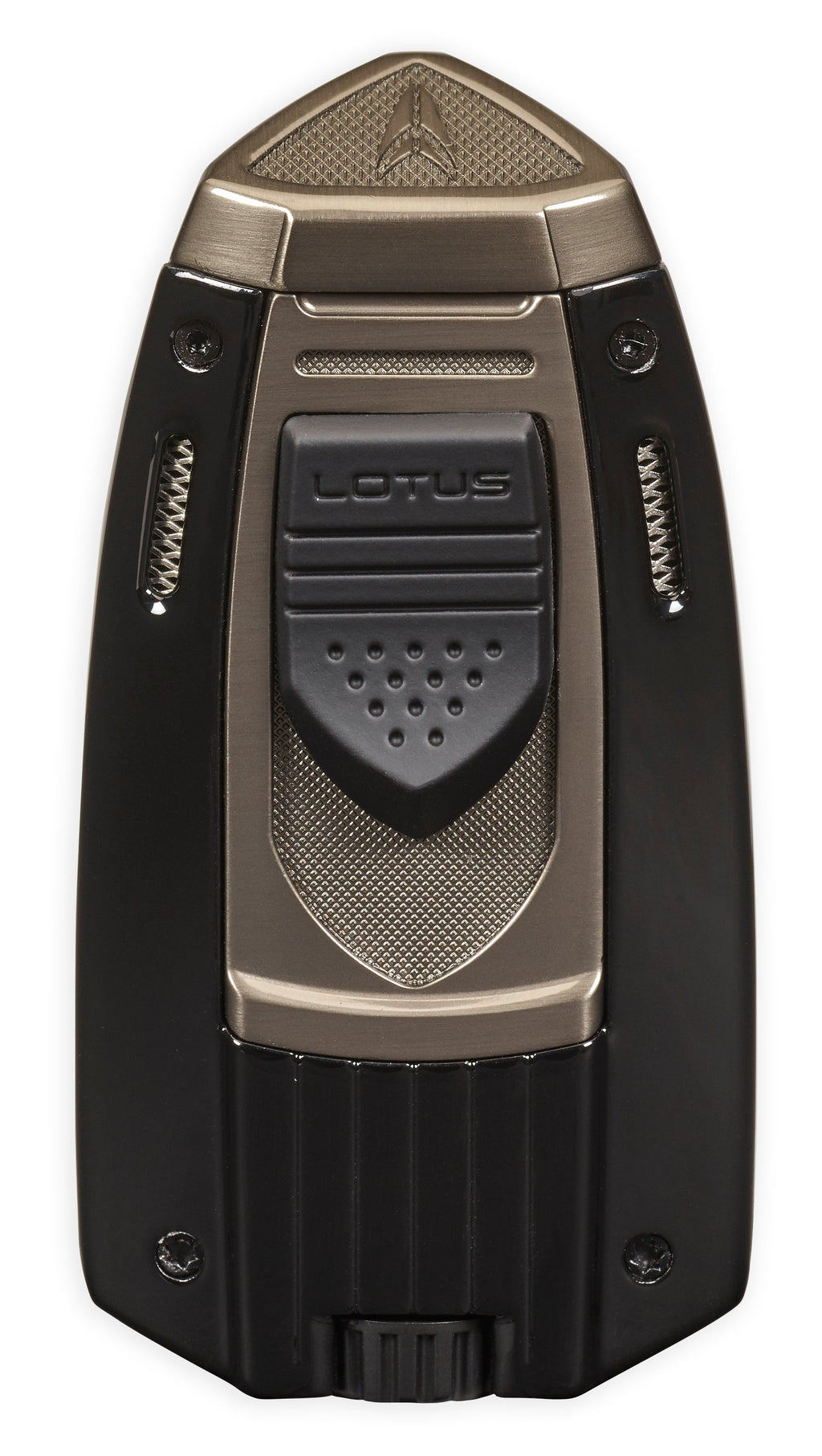 Lotus Mariner Twin Pinpoint Torch Lighter Lighter Lotus Black & Gunmetal  