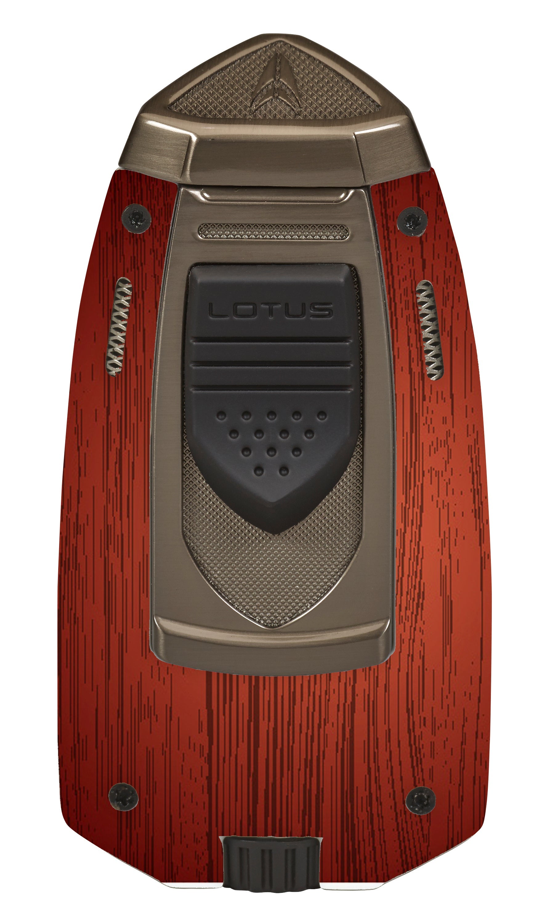 Lotus Mariner Twin Pinpoint Torch Lighter Lighter Lotus Woodgrain & Gunmetal  