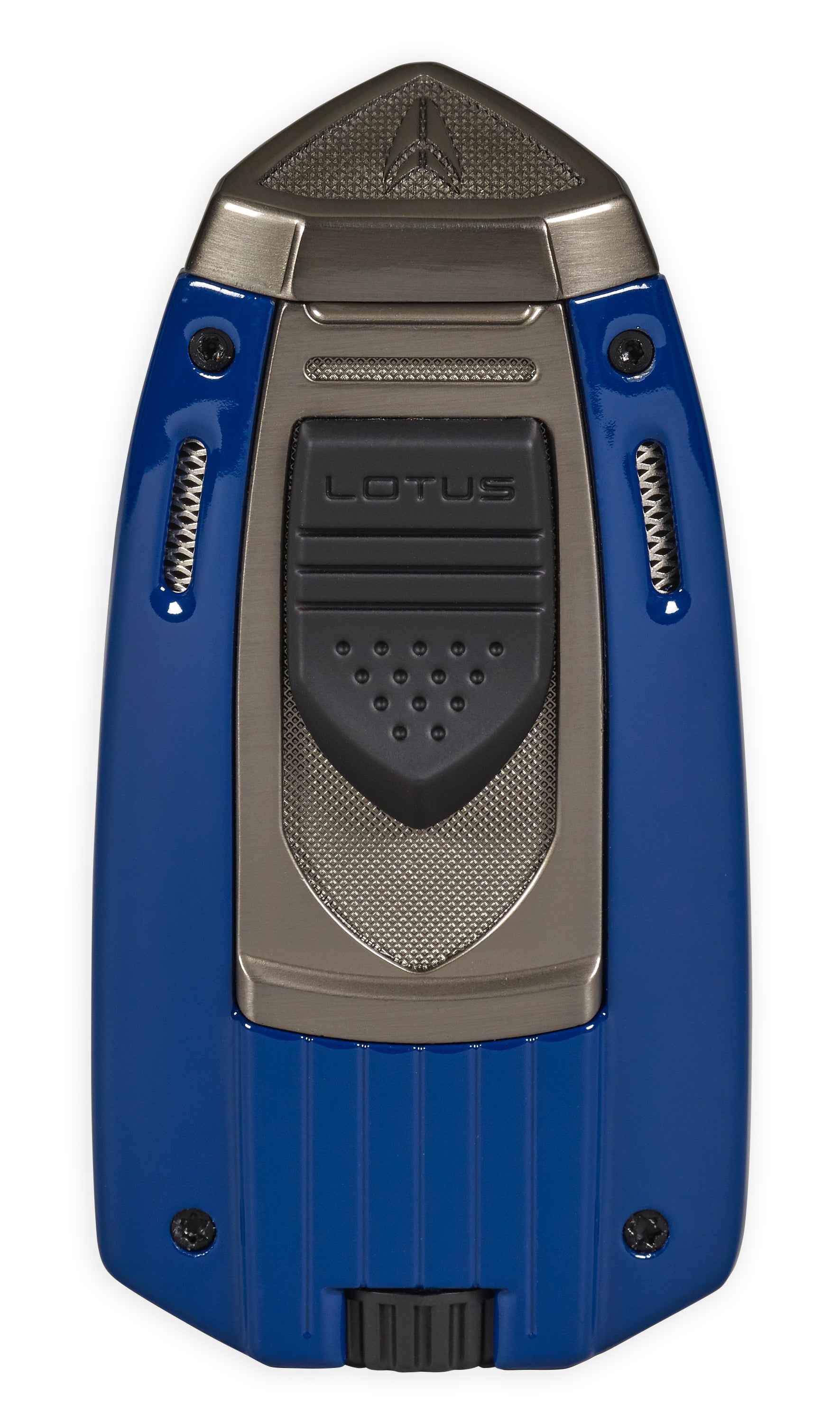 Lotus Mariner Twin Pinpoint Torch Lighter Lighter Lotus Blue & Gunmetal  