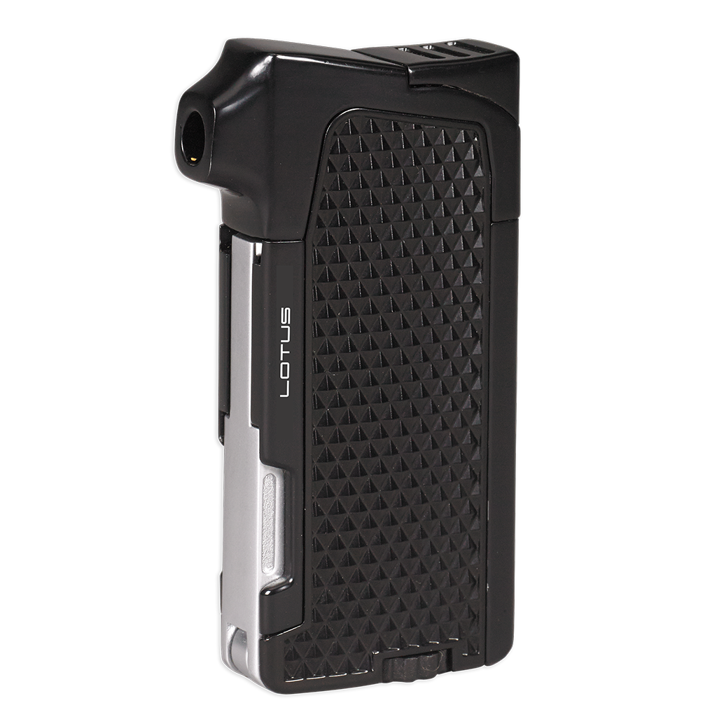 Lotus Condor Traditional Flame Pipe Lighter Lighter Lotus Black Matte  