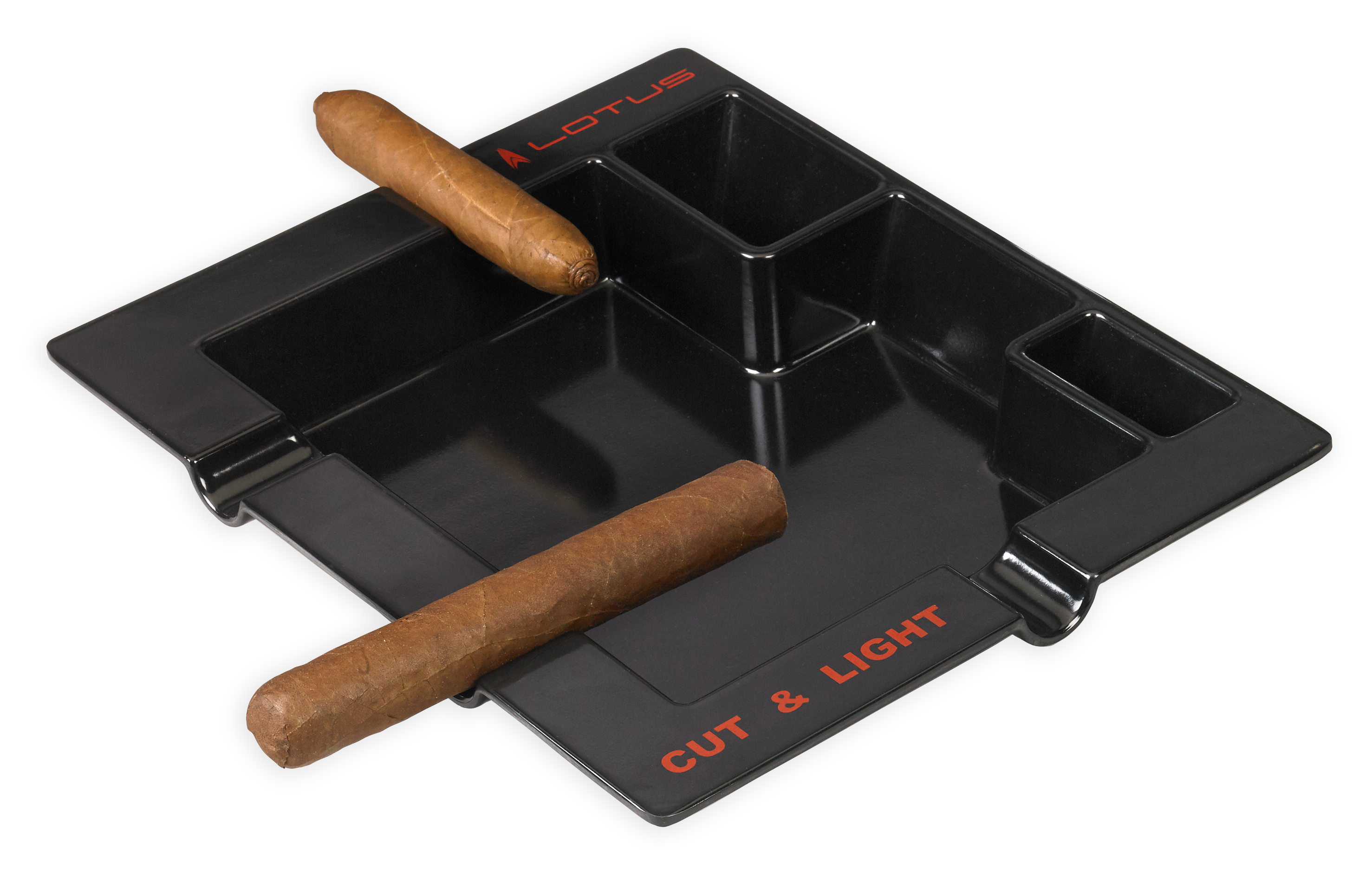 Lotus Cut & Light Station Ashtray