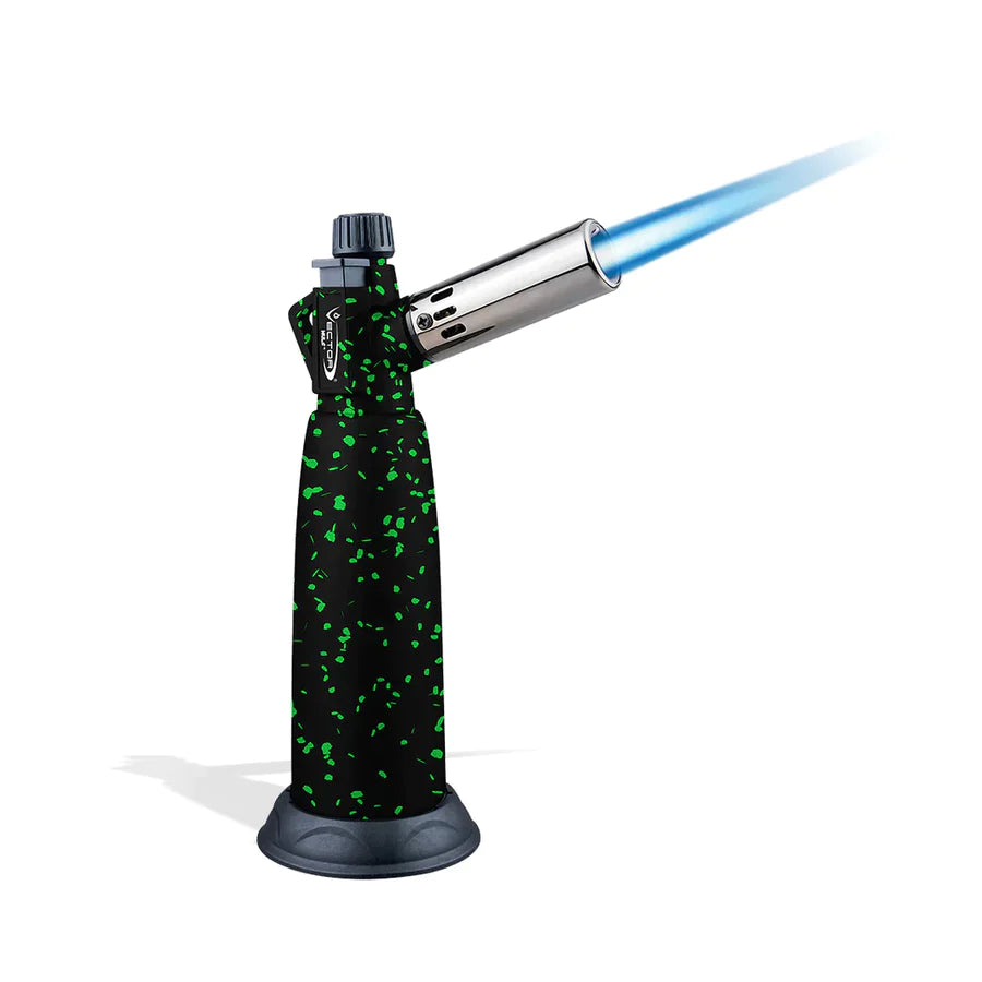 Vector Warhead Jet Torch Lighter Vector Wulf Mod Black Green Splatter  