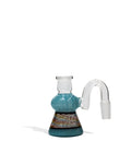 Multi Colored Glass Ash Catcher - 4 Inch Cannabis Accessories Lighter USA Blue  