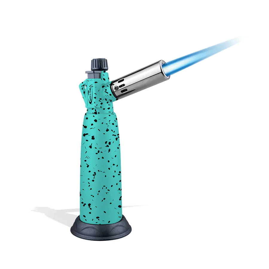 Vector Warhead Jet Torch Lighter Vector Wulf Mod Teal Black Splatter  