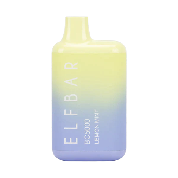 ELFBAR BC5000 - Disposable 13ml 5% Vape Juice ELFBAR Lemon Mint  