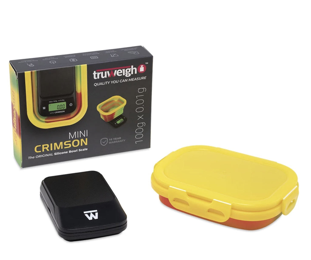 Truweigh Mini Crimson Collapsible Bowl Scale Cannabis Accessories Truweigh   