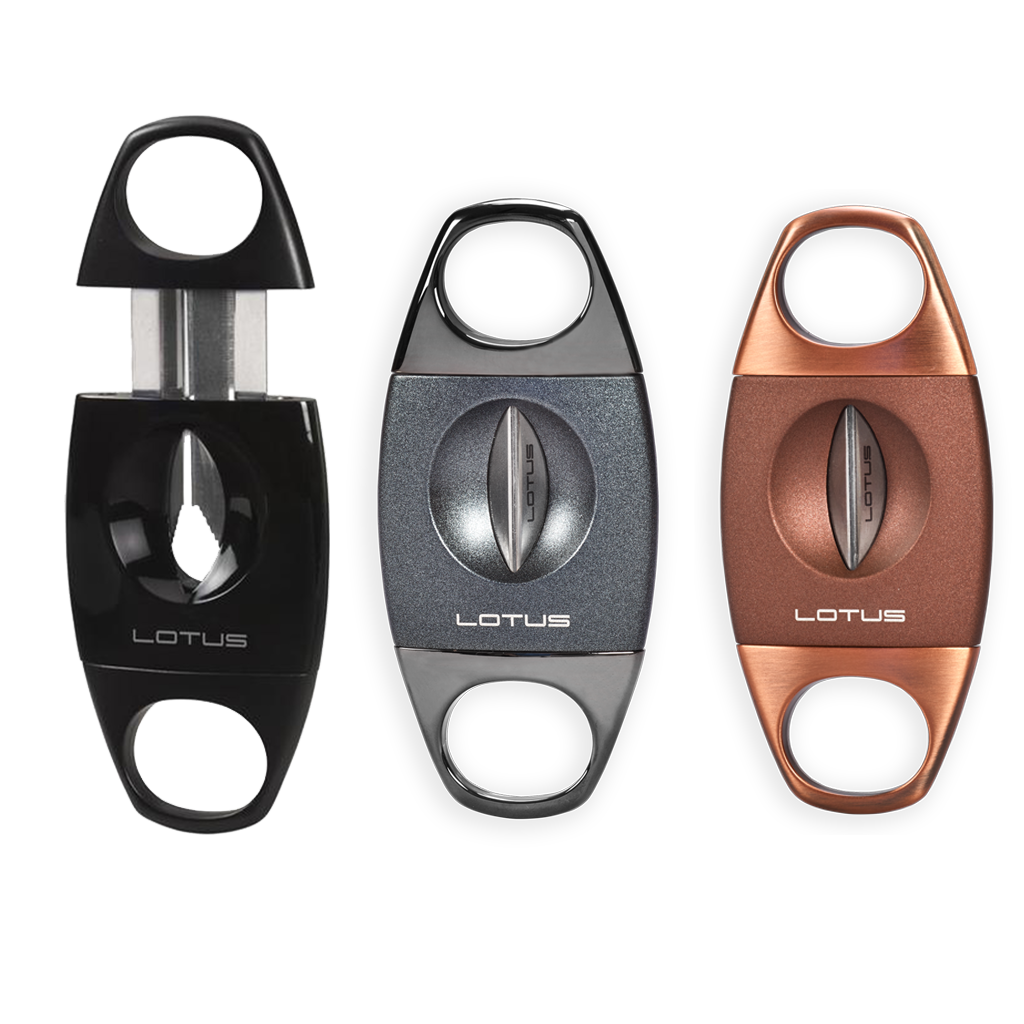 Lotus Jaws Serrated V-Cut Cigar Cutter