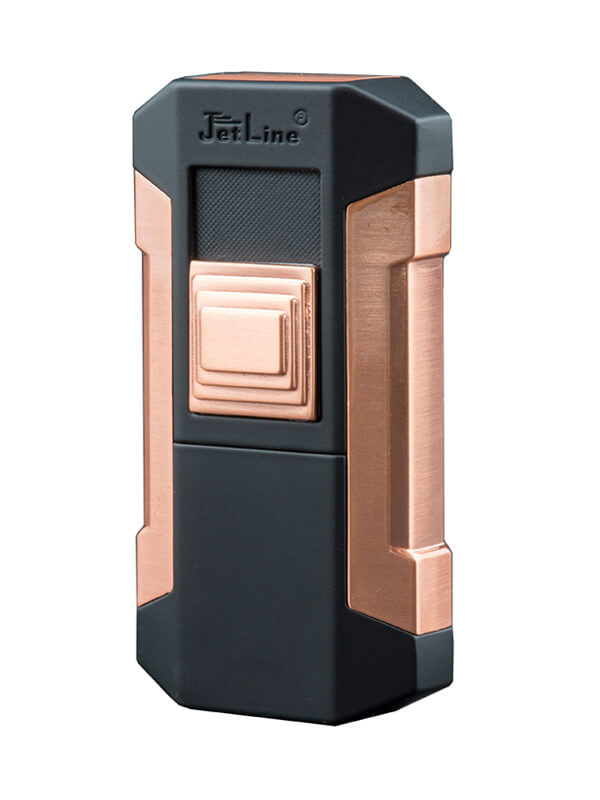 Jetline Luxe Double Flame Torch Lighter Lighter Jetline Copper w/Black  
