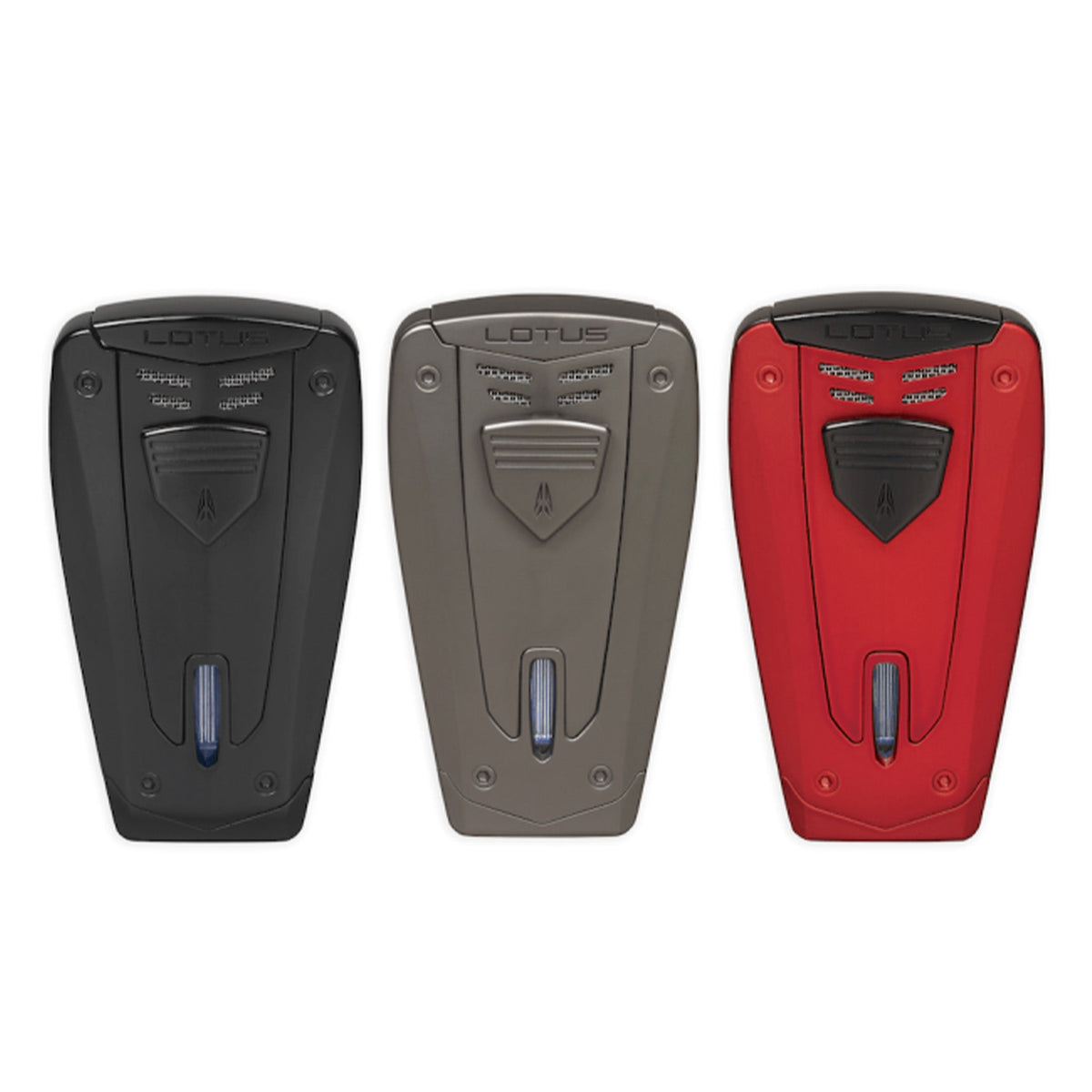 Lotus Lighter Fusion L67 Triple Jet Lighter w/ Cigar Punch Lighter Lotus   
