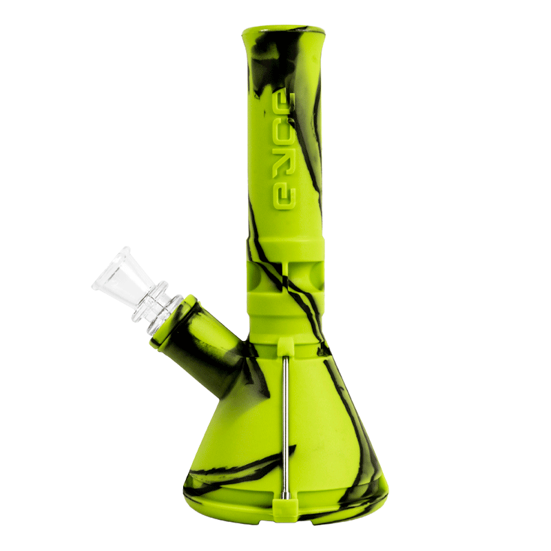 Eyce Mini Beaker - Silicone Water Pipe Cannabis Accessories Eyce Creature Green  