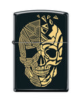 Zippo Lighter - Shattered Polygon Skull Zippo Zippo   