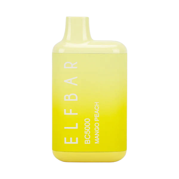 ELFBAR BC5000 - Disposable 13ml 5% Vape Juice ELFBAR Mango Peach  