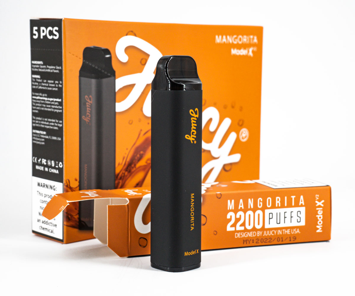 Juucy Model Xv2 Disposable Vape - 2200 Puffs Vape Juice Juucy Mangorita  