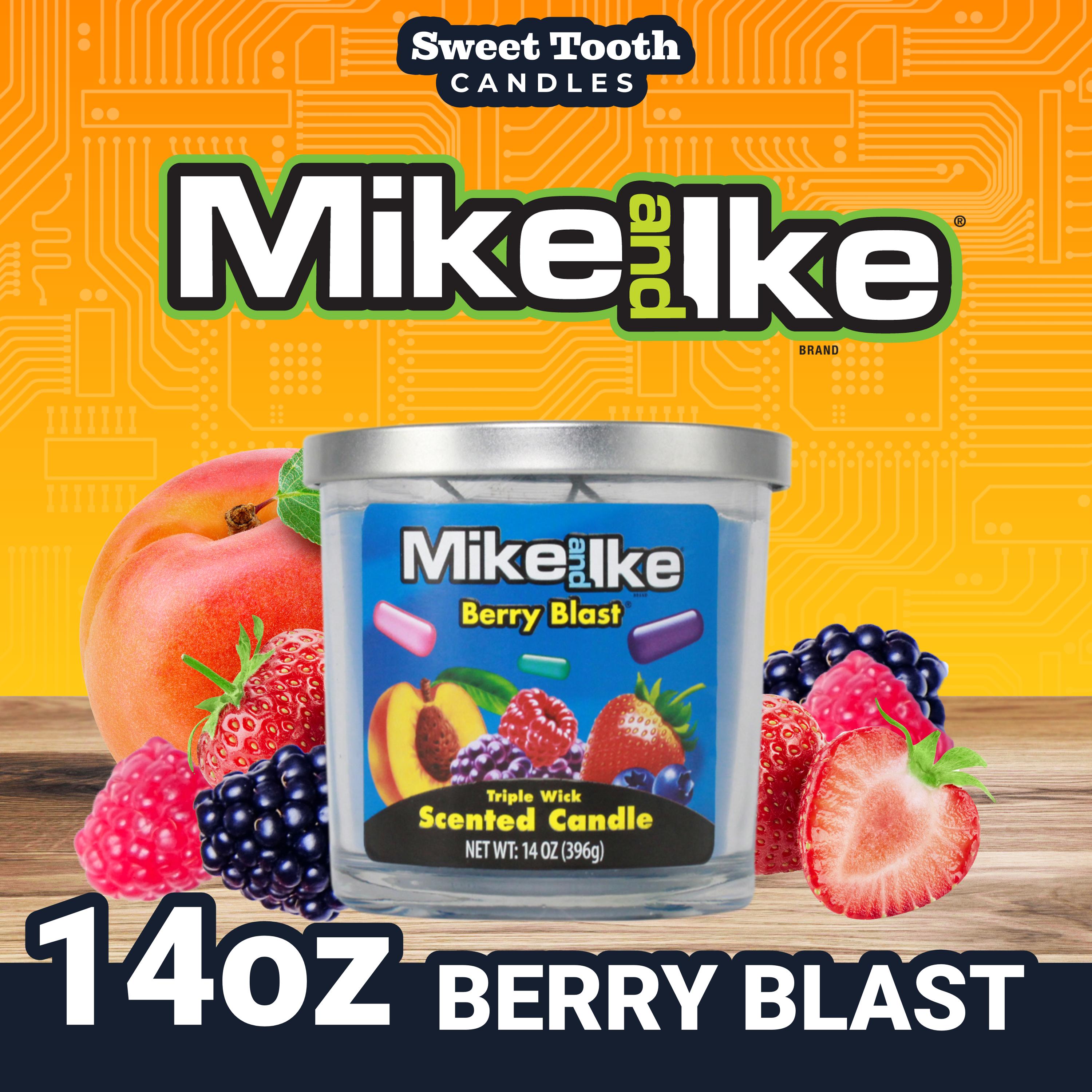 Mike & Ike Scented Candle