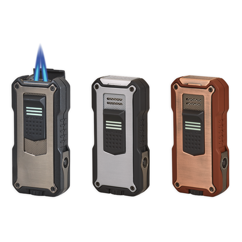 Vertigo Nighthawk Double Pinpoint Torch Lighter
