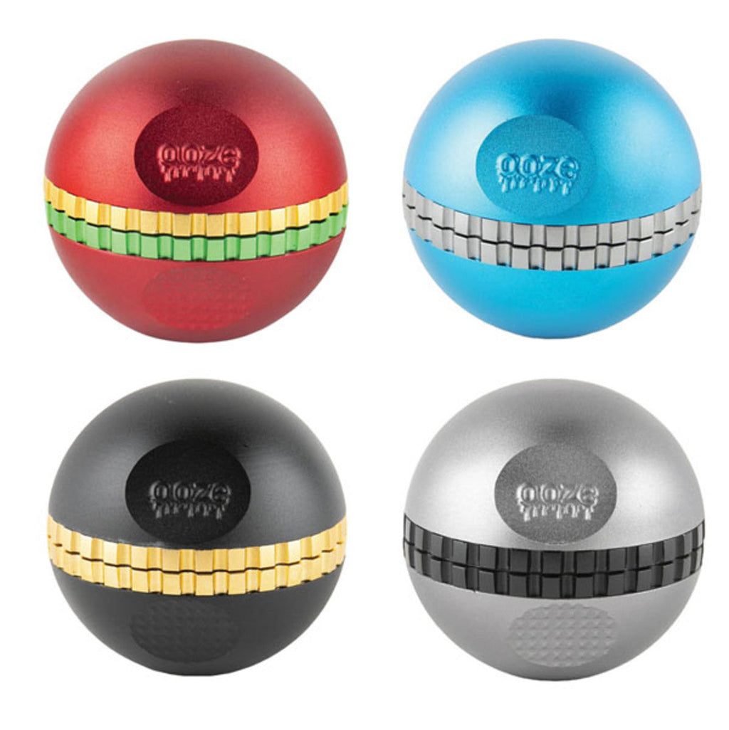 Ooze Saturn Globe Grinder - 4pc Cannabis Accessories Ooze   