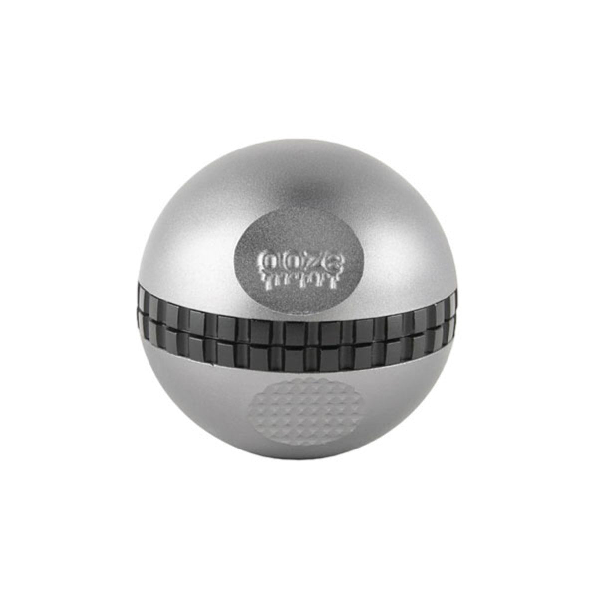 Ooze Saturn Globe Grinder - 4pc Cannabis Accessories Ooze Grey  