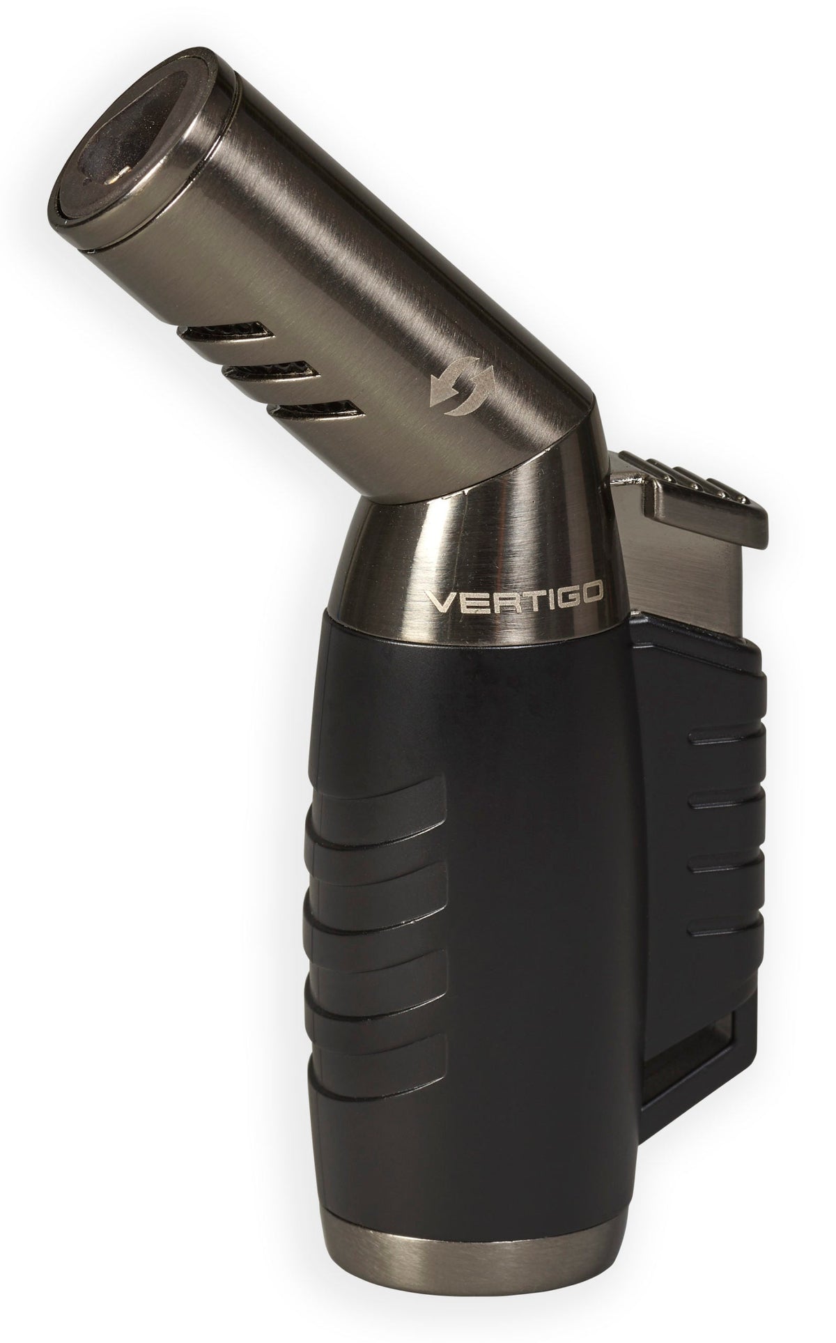 Vertigo Optimus Vertigo Triple Flame Lighter Lighter Vertigo Gunmetal & Black  