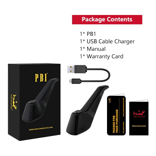 PB1 Cartridge Pipe by Hamilton Devices Vaporizers Hamilton Devices   