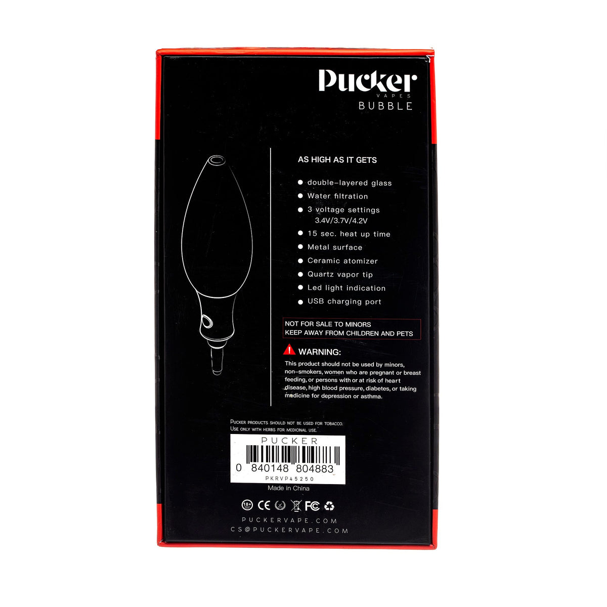 Pucker Bubble - Electric Nectar Collector Vaporizers Pucker   