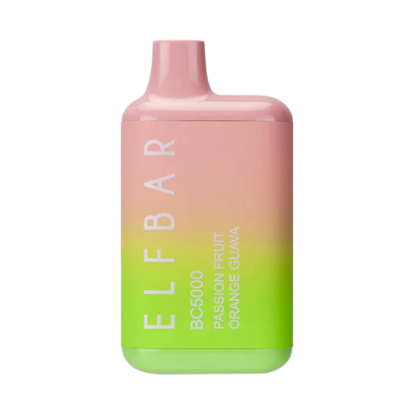 ELFBAR BC5000 - Disposable 13ml 5% Vape Juice ELFBAR Passionfruit Orange Guava (Special Edition)  