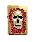 Zippo Lighter - 2011 Flaming Skull Zippo Zippo   