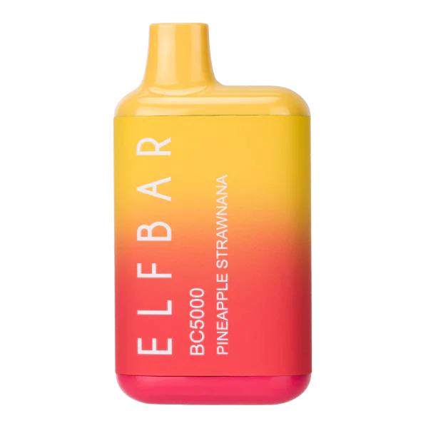 ELFBAR BC5000 - Disposable 13ml 5% Vape Juice ELFBAR Pineapple Strawnana (Special Edition)  