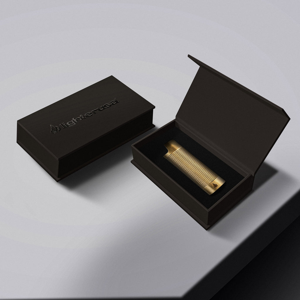 Brass Gold Sleeve Case for BIC Lighter