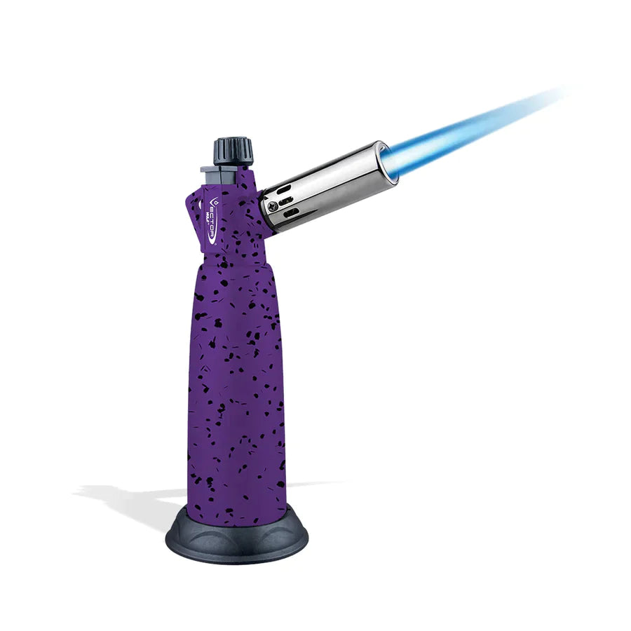 Vector Warhead Jet Torch Lighter Vector Wulf Mod Purple Black Splatter  