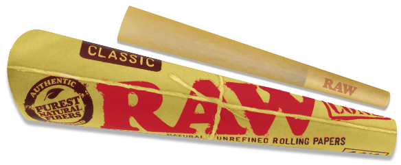 RAW Classic 1¼ Cones Cannabis Accessories Raw 6 Pack  
