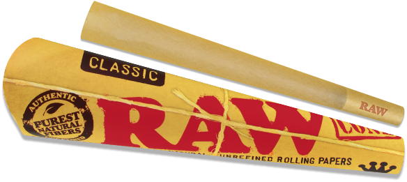 RAW Classic Kingsize Cones Cannabis Accessories Raw 6 Pack  