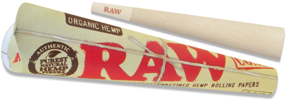 RAW Organic 1¼ Cones Vaporizers Raw 6 Pack  
