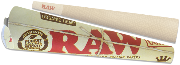 RAW Organic Kingsize Cones Vaporizers Raw 6 Pack  