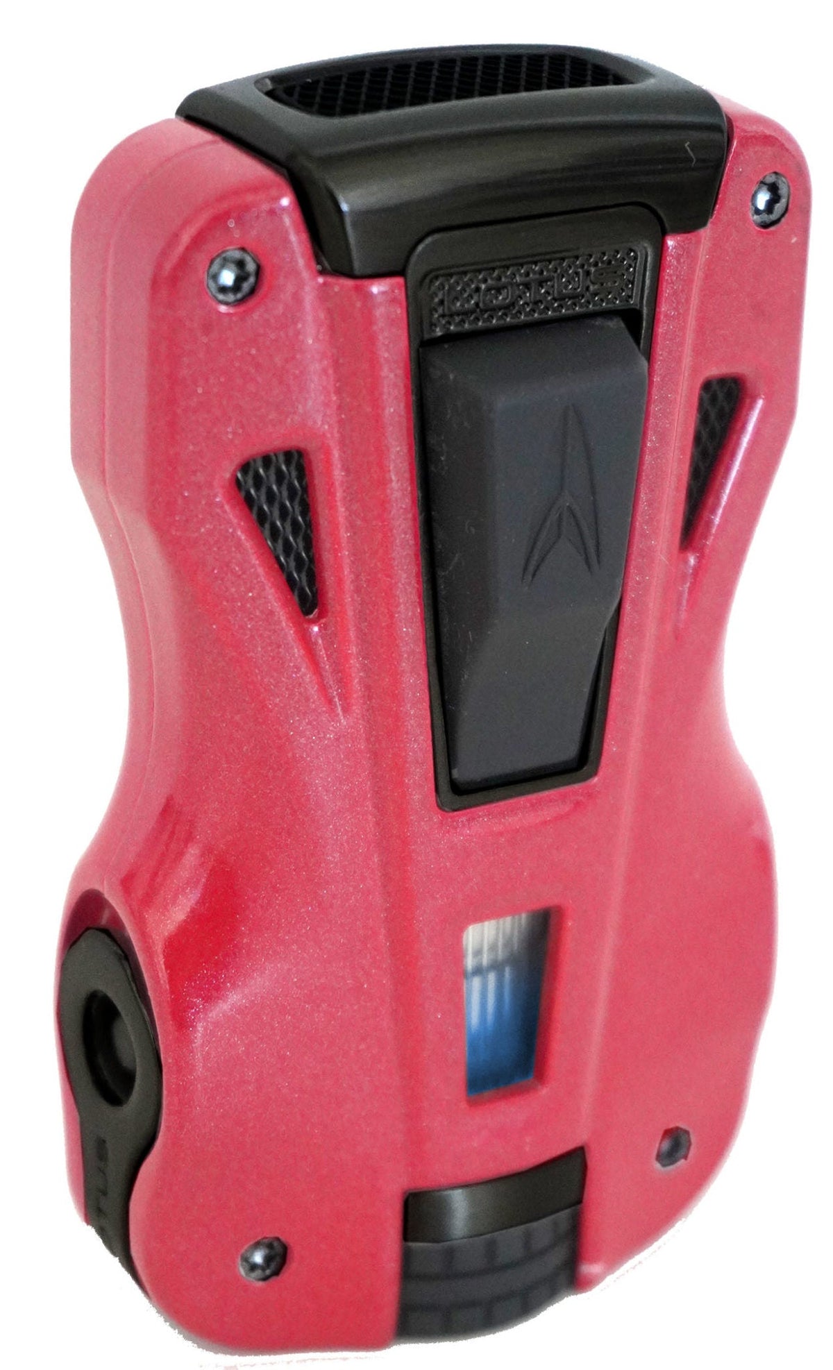 Lotus GT Twin Pinpoint Flame Lighter Lighter Lotus Glossy Red & Black Matte  