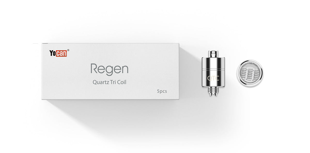 Yocan Regen Quartz Tri Coil (5 Pack) Vaporizers Yocan   