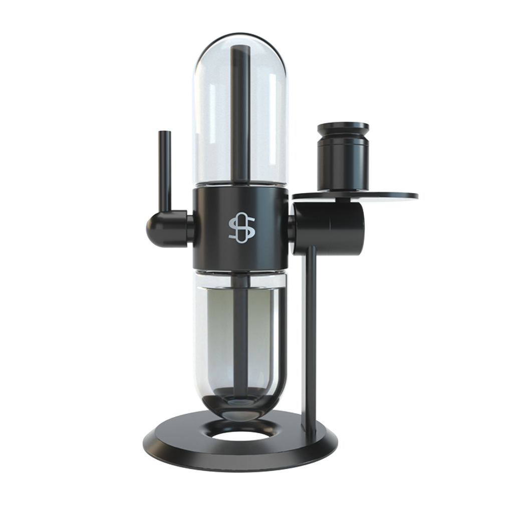 Stundenglass - Gravity Hookah V2 Cannabis Accessories Stündenglass Black  