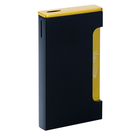 Vector Spade Turbo Single Flame Torch Lighter Lighter Vector Anodized Black Matte  