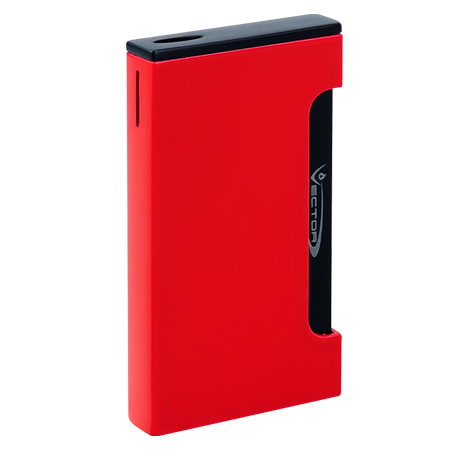 Vector Spade Turbo Single Flame Torch Lighter Lighter Vector Red Lacquer  