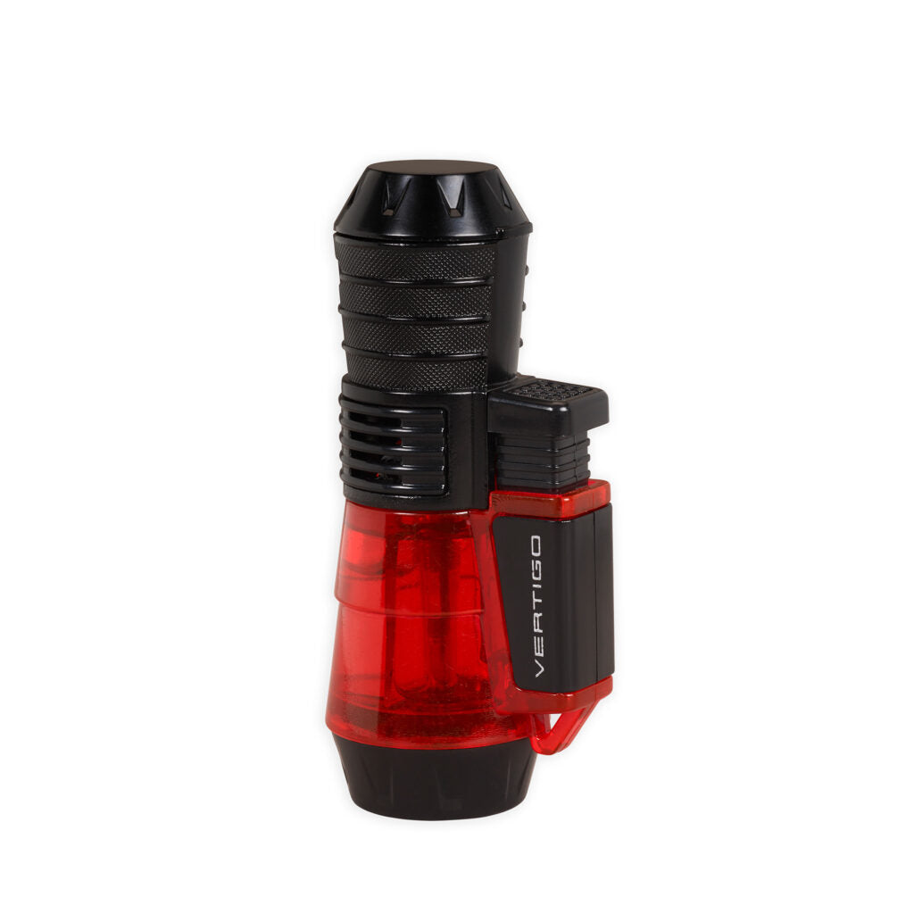 Vertigo Sputnik Triple Flame Lighter Lighter Vertigo Red  